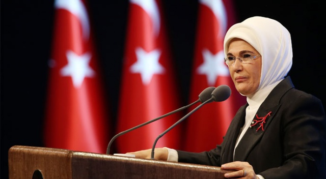 Emine Erdoğan: Şiddet, kötü huylu bir tümör Emine Erdoğan: Şiddet, kötü huylu bir tümör