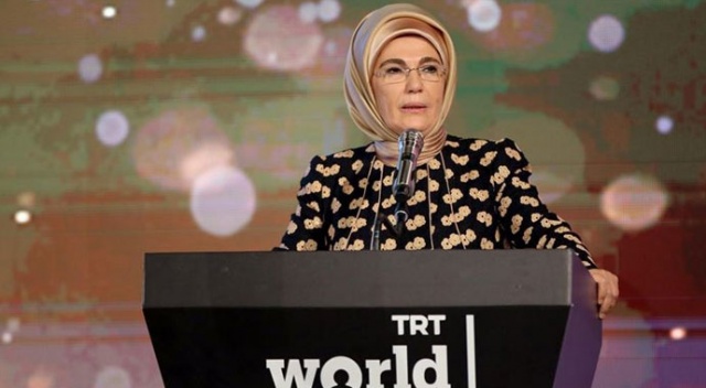 Emine Erdoğan: Topraklarımız tarih boyunca zulümden kaçanlara yurt olmuştur Emine Erdoğan: Topraklarımız tarih boyunca zulümden kaçanlara yurt olmuştur