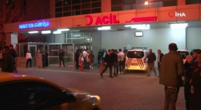 Hastanede silahlar çekildi: 3 yaralı