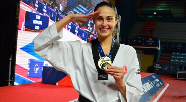 İrem Yaman’dan altın madalya