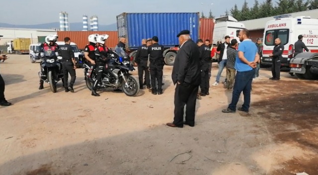 Kardeşini vurdu, işçisini rehin alıp kaçmaya çalıştı