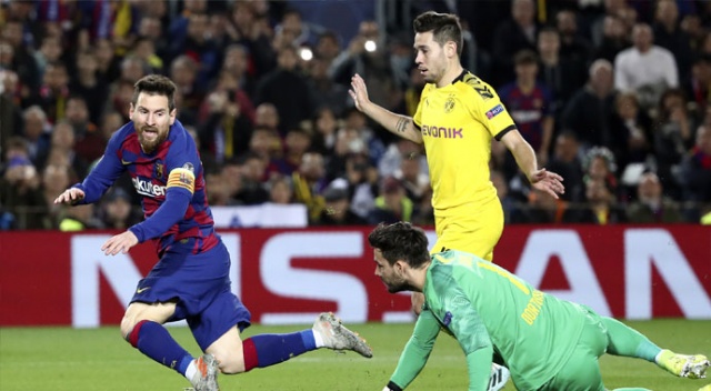 Messi tarihe geçti, Barça Dortmund&#039;u devirdi
