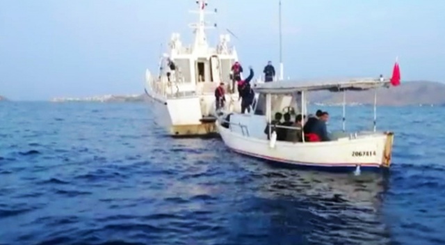 Muğla&#039;da 15 düzensiz göçmen yakalandı