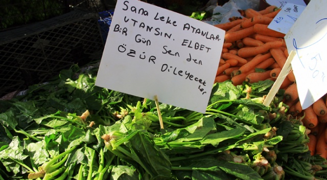 Pazarcı esnafının Ispanak isyanı