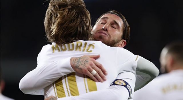 Real Madrid sahasında kazandı