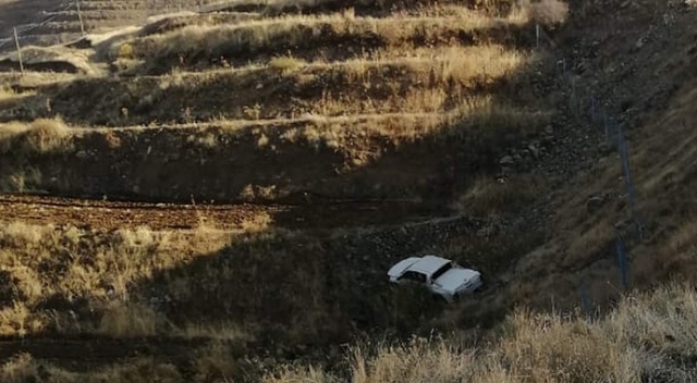 Siirt’te araç uçuruma yuvarlandı: 1 yaralı