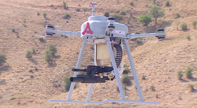 Silahlı drone Songar göreve başlıyor Silahlı drone Songar göreve başlıyor