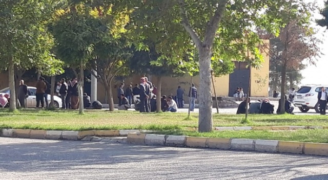 Suriyeliler ülkelerine dönmek için sınırda Suriyeliler ülkelerine dönmek için sınırda
