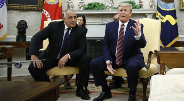 Trump, Bulgaristan Başbakanı Borisov ile Beyaz Saray'da görüştü