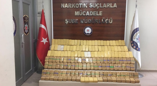 Van&#039;da 85 kilo eroin ele geçirildi