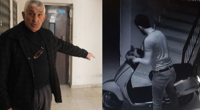 Yaşlı adamın emekli maaşıyla aldığı motorunu çaldılar Yaşlı adamın emekli maaşıyla aldığı motorunu çaldılar
