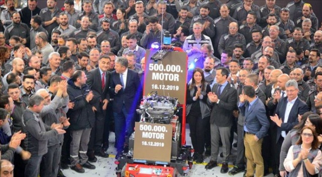 500 bininci yerli motor banttan indi