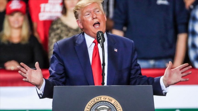 ABD Başkanı Trump: Pelosi, bu davayı Senato&#039;ya sunmaya korkuyo