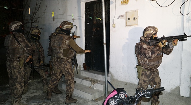 Adana'da torbacılara şafak operasyonu