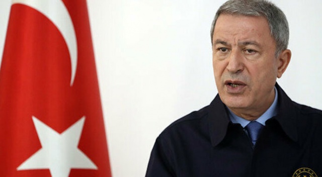 Bakan Akar: Uluslararası hukuktan kaynaklanan hakkımızı koruyoruz