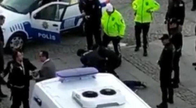 Bayburt’ta katil zanlısının yakalanma anı kamerada Bayburt’ta katil zanlısının yakalanma anı kamerada