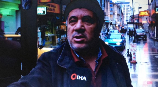 Baygınlık geçiren şahsın cebindeki parayı çalan zanlıya esnaftan tepki Baygınlık geçiren şahsın cebindeki parayı çalan zanlıya esnaftan tepki