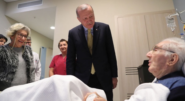 Cumhurbaşkanı Erdoğan hasta ziyaretlerinde bulundu