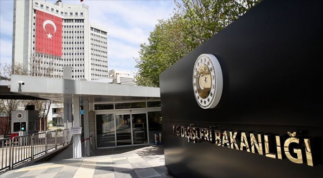 Dışişleri Bakanlığı'ndan Arıkan kararına tepki Dışişleri Bakanlığı'ndan Arıkan kararına tepki