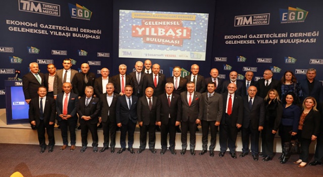Ekonomi basını EGD Yılbaşı Buluşmasında bir araya geldi Ekonomi basını EGD Yılbaşı Buluşmasında bir araya geldi