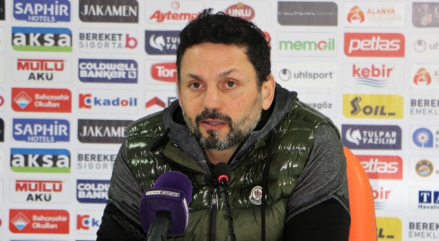 Erol Bulut: “3 puanla ayrılmanın sevincini yaşıyoruz”