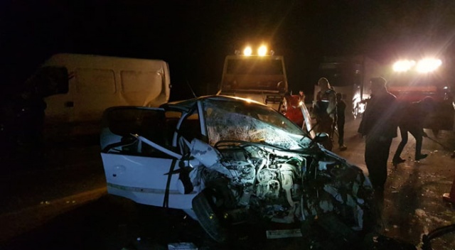 Erzurum’da zincirleme trafik kazası: 1’i ağır 4 yaralı Erzurum’da zincirleme trafik kazası: 1’i ağır 4 yaralı