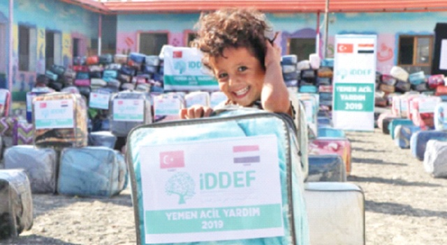 İDDEF’ten  Yemenlilere  dev destek