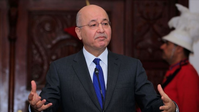 Irak Cumhurbaşkanı Salih istifaya hazır olduğunu açıkladı Irak Cumhurbaşkanı Salih istifaya hazır olduğunu açıkladı