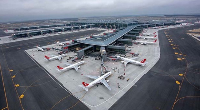 İstanbul Havalimanı'nın yeni pisti uydu görüntülerine yansıdı İstanbul Havalimanı'nın yeni pisti uydu görüntülerine yansıdı