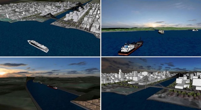Kanal İstanbul Projesi için kapsamlı çalışma Kanal İstanbul Projesi için kapsamlı çalışma