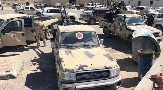 Libya'daki UMH güçlerinin Trablus'ta ilerleyişi sürüyor