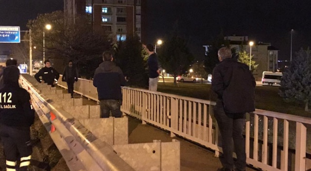 Mahalle bekçilerinin dikkati intiharı önledi