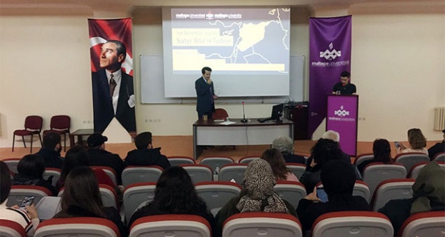 Maltepe Üniversitesinde 'Son Gelişmeler Işığında Suriye Krizi ve Türkiye' konferansı
