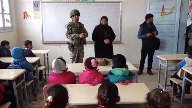 MSB: Suriyeli çocuklar okullarına dönmenin sevincini yaşıyor MSB: Suriyeli çocuklar okullarına dönmenin sevincini yaşıyor