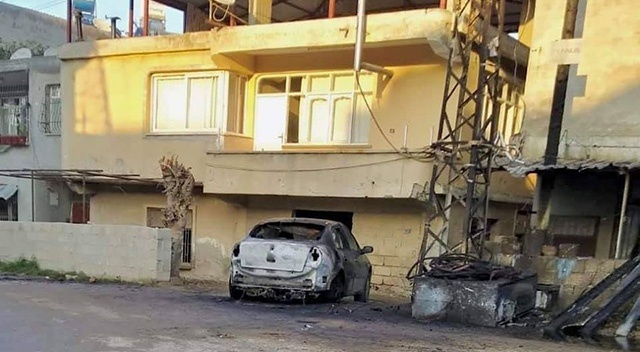 Samandağ'da patlayan trafo maddi hasara yol açtı Samandağ'da patlayan trafo maddi hasara yol açtı