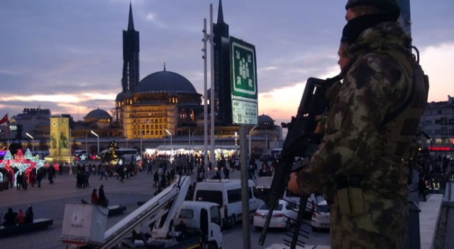 Taksim Meydanı&#039;nda &#039;drone savar&#039;lı güvenlik önlemi