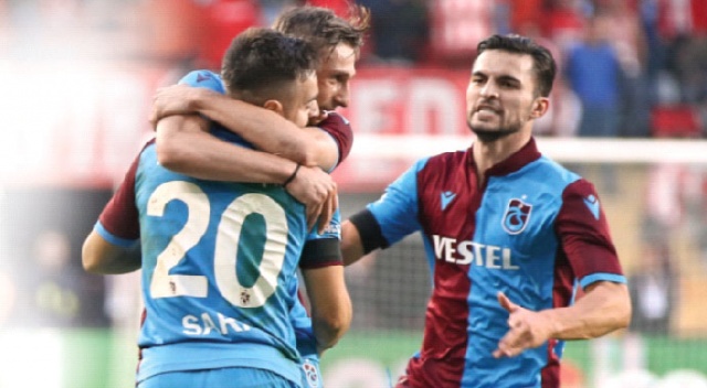 Trabzonspor 3 attı, 3 aldı