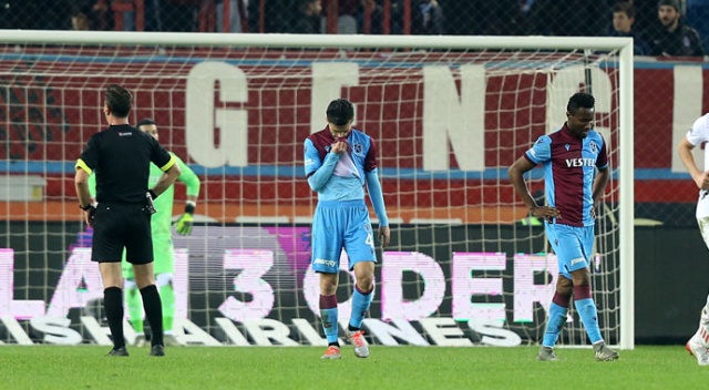 Trabzonspor evinde puan saçıyor