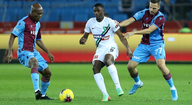Trabzonspor, Hugo Rodallega'yı durduramadı Trabzonspor, Hugo Rodallega'yı durduramadı