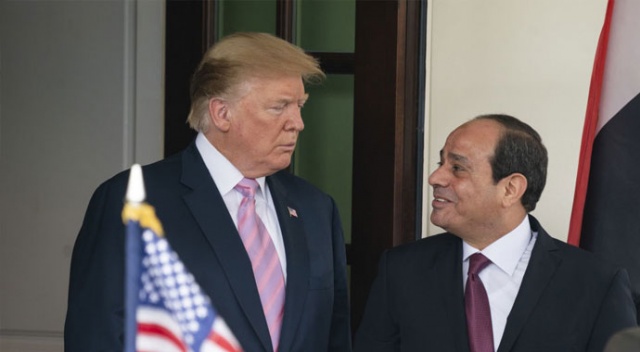 Trump ve Sisi arasında Libya görüşmesi Trump ve Sisi arasında Libya görüşmesi