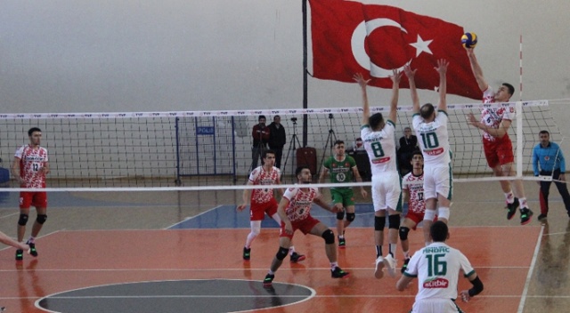 TVF Erkekler 1. Lig: Solhanspor: 3 - Ziraat Bankası: 0