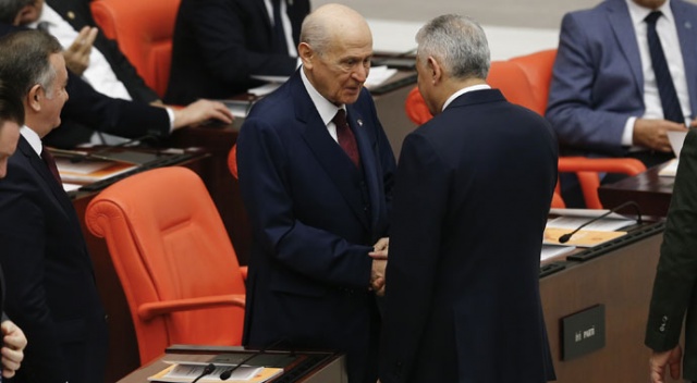 Vekillerden Bahçeli’ye geçmiş olsun dileği