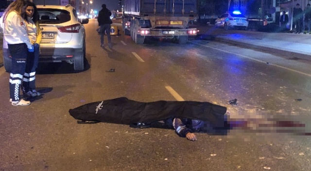 Yeni başladığı motosikletli kurye işi sonu oldu