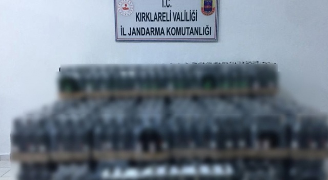 Yeni yıl öncesi 3 bin 281 litre kaçak içki ele geçirildi