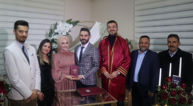 2020’nin yılının ilk nikahı kıyıldı! 2020’nin yılının ilk nikahı kıyıldı!