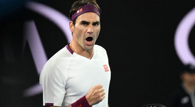 7 kez maç puanı çeviren Federer yarı finalde 7 kez maç puanı çeviren Federer yarı finalde