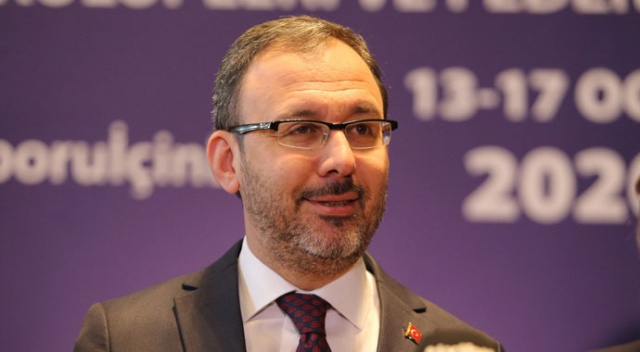 Bakan Kasapoğlu: İnşallah sorunları hatalarla yüzleşerek çözeceğiz