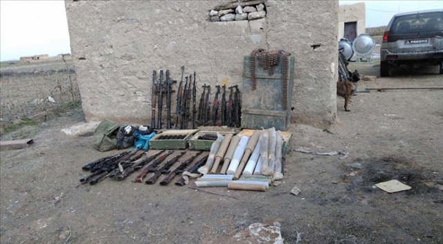 Barış Pınarı Harekatı bölgesinde tünel ve mühimmatlar ele geçirildi Barış Pınarı Harekatı bölgesinde tünel ve mühimmatlar ele geçirildi