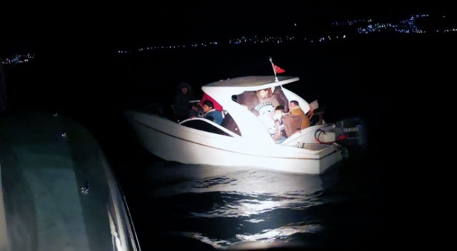 Bodrum’da 16 göçmen yakalandı Bodrum’da 16 göçmen yakalandı