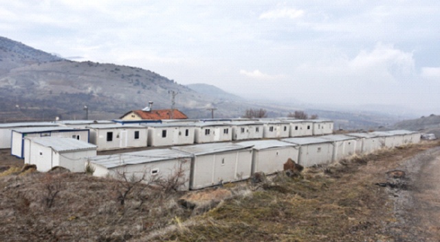 Bulutlu köyüne konteyner mahalle